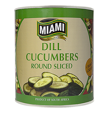 Miami Dill Cucumbers 2900g